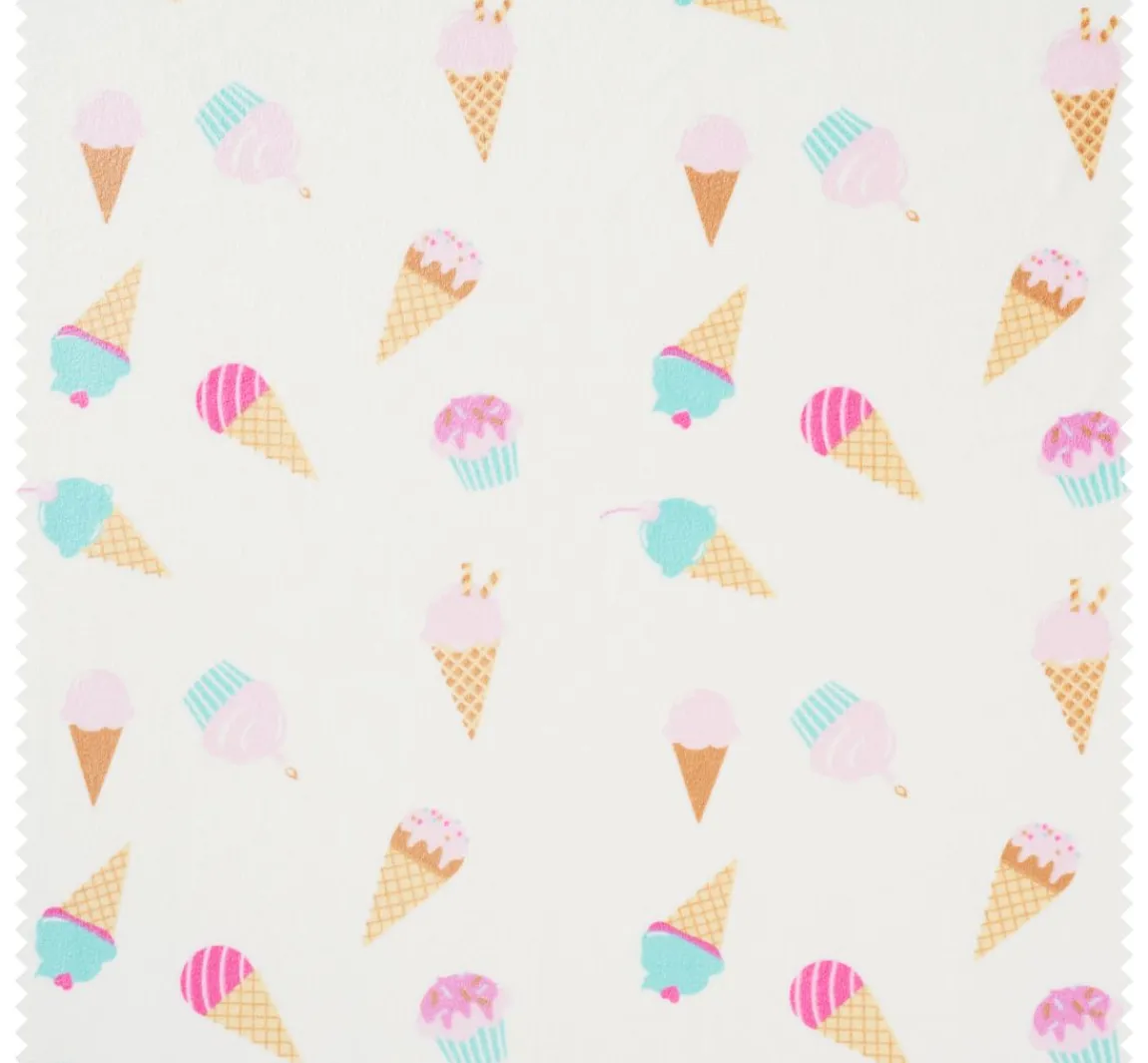 Sale VBS Marktplatz Polyester-Jersey Chilly Print "Ice Cream"