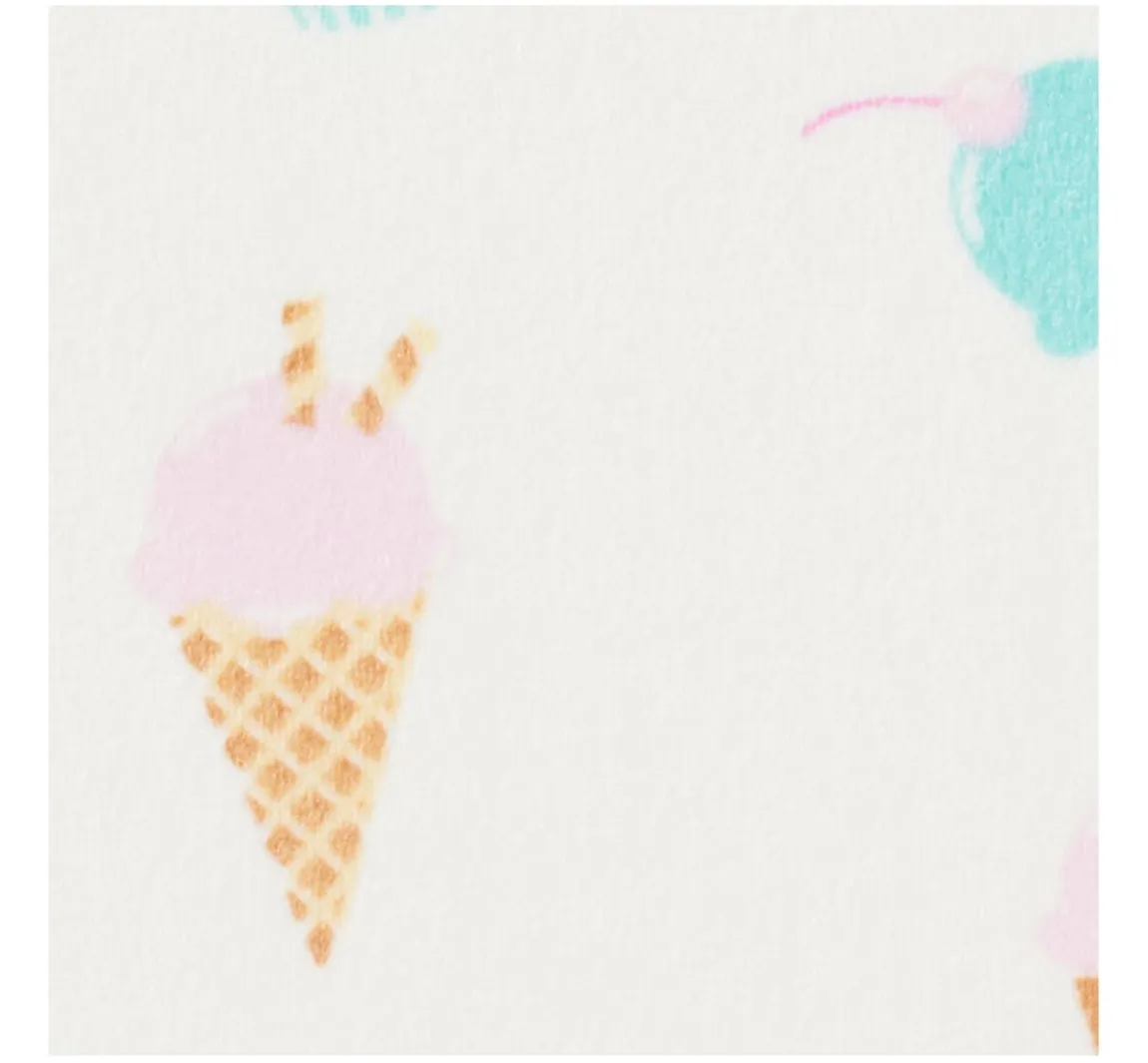 Sale VBS Marktplatz Polyester-Jersey Chilly Print "Ice Cream"