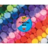 Best folia Pompons Mix Jumbo Pack "Bunt"