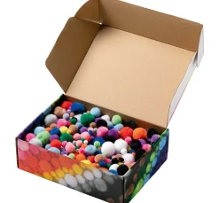 Best folia Pompons Mix Jumbo Pack 