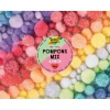 Hot folia Pompons Mix Jumbo "Pastell"