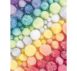 Hot folia Pompons Mix Jumbo