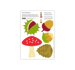 Sale Familienmomente Prickelvorlagen-Set "Herbstzauber"