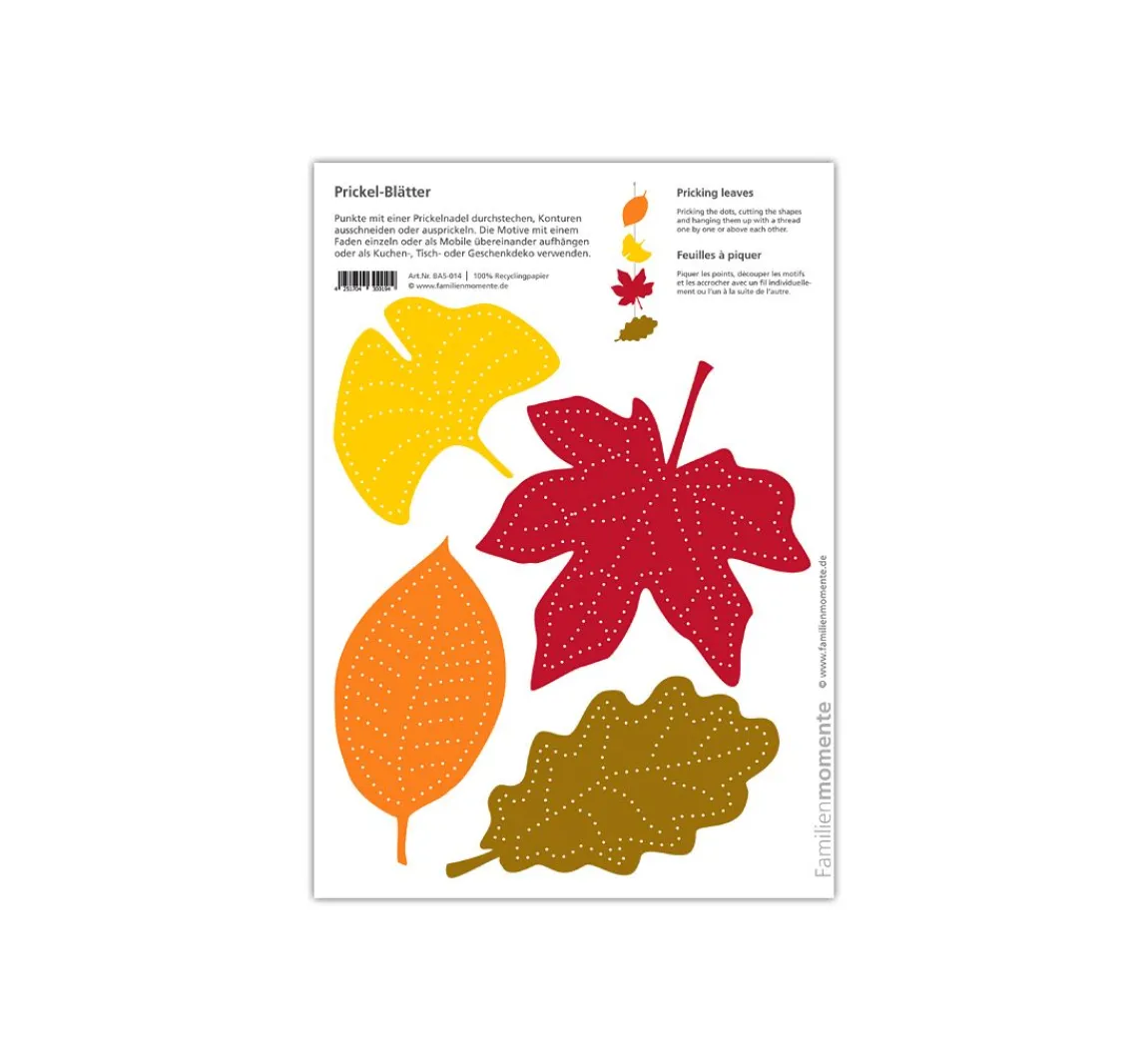 Sale Familienmomente Prickelvorlagen-Set "Herbstzauber"