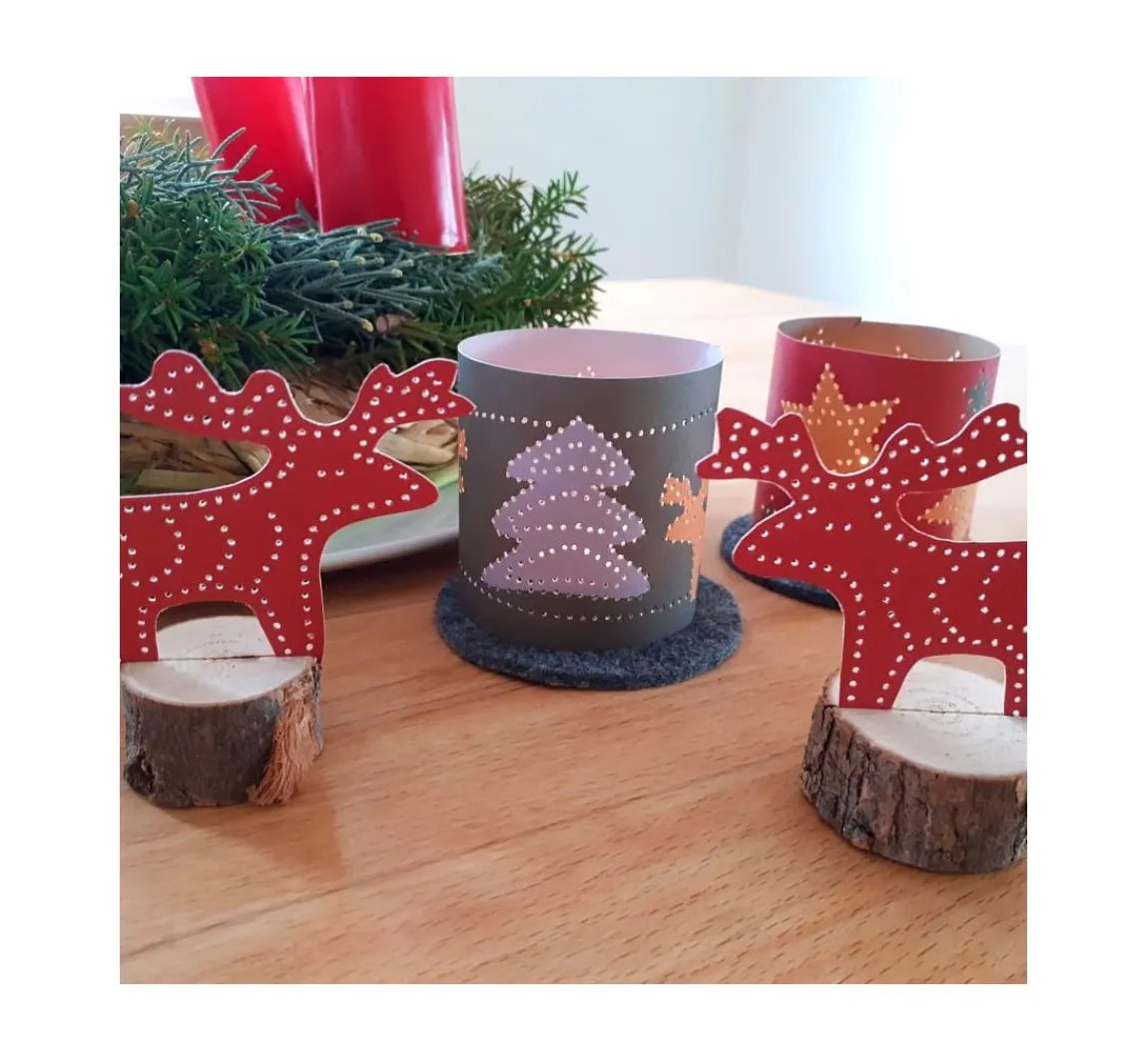 Familienmomente Prickelvorlagen-Set "Schöne Winterzeit"
