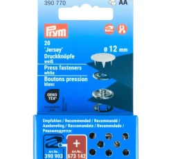 Outlet Prym Druckknöpfe Jersey, 12 mm, 20 Stück (de)