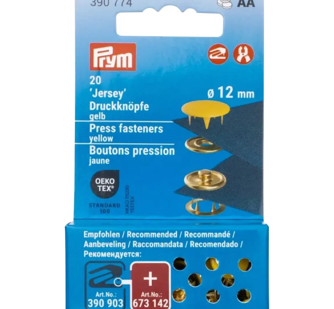 Outlet Prym Druckknöpfe Jersey, 12 mm, 20 Stück (de)