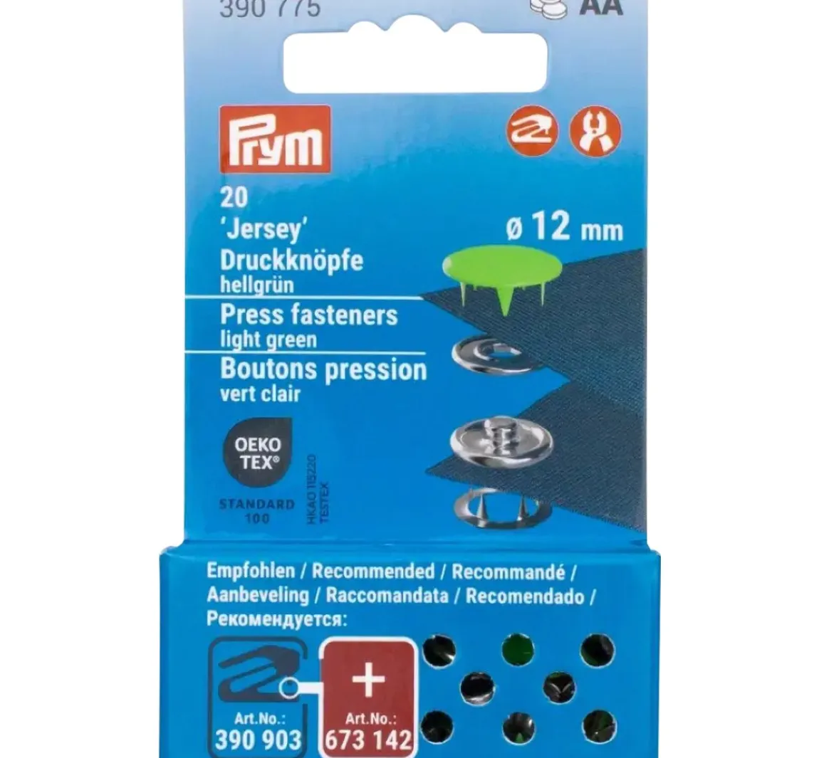 Outlet Prym Druckknöpfe Jersey, 12 mm, 20 Stück (de)