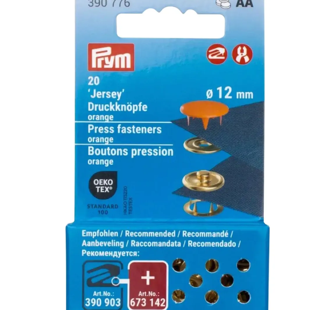 Outlet Prym Druckknöpfe Jersey, 12 mm, 20 Stück (de)