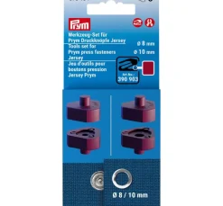 Prym Werkzeug-Set für Druckknöpfe Jersey, 8 und 10 mm