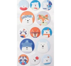 Hot Artemio Puffy Sticker "Beary Christmas"