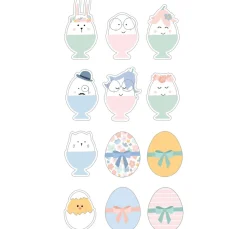 Artemio Puffy Sticker "Funny Eggs"