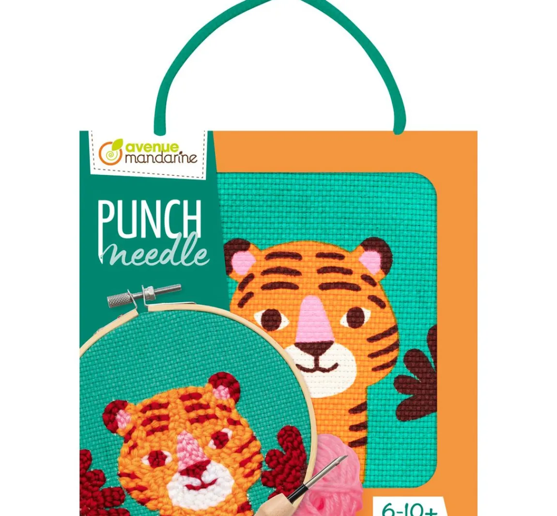 Online My Mandarine Punch Needle Set "Tiger"