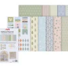 New stafil Puppenhaus-Papierset, 10 Bogen DIN A4 + 1 Bogen mit Fahnen und Bildern