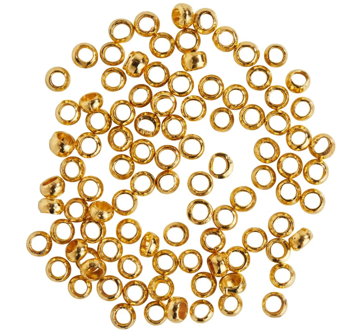 New UIT Quetschperlen, Rund, Ø 2 mm