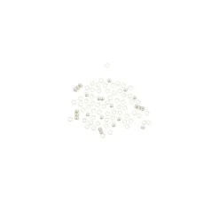 Online Rico Design Quetschperlen, Silber, 2 mm