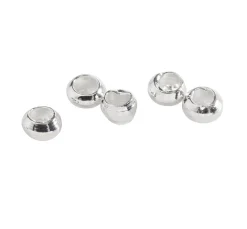 Online Rico Design Quetschperlen, Silber, 2 mm