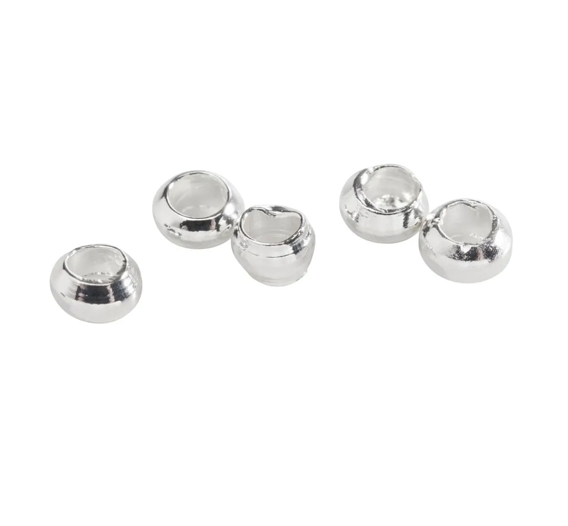 Online Rico Design Quetschperlen, Silber, 2 mm