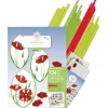 Online papier+ideen Quilling-Set "Mohnblumen"