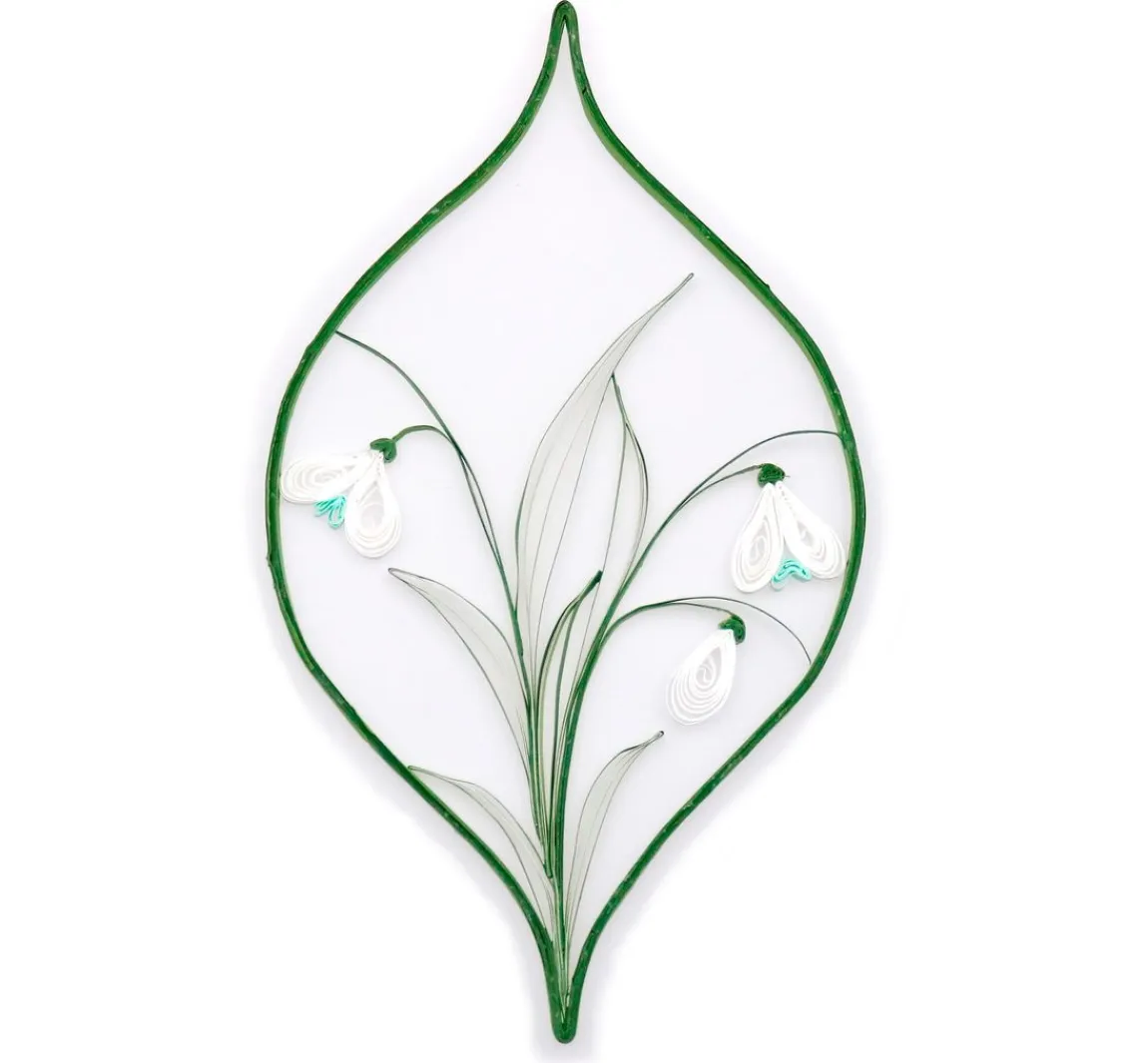 Sale papier+ideen Quilling-Set "Schneeglöckchen"