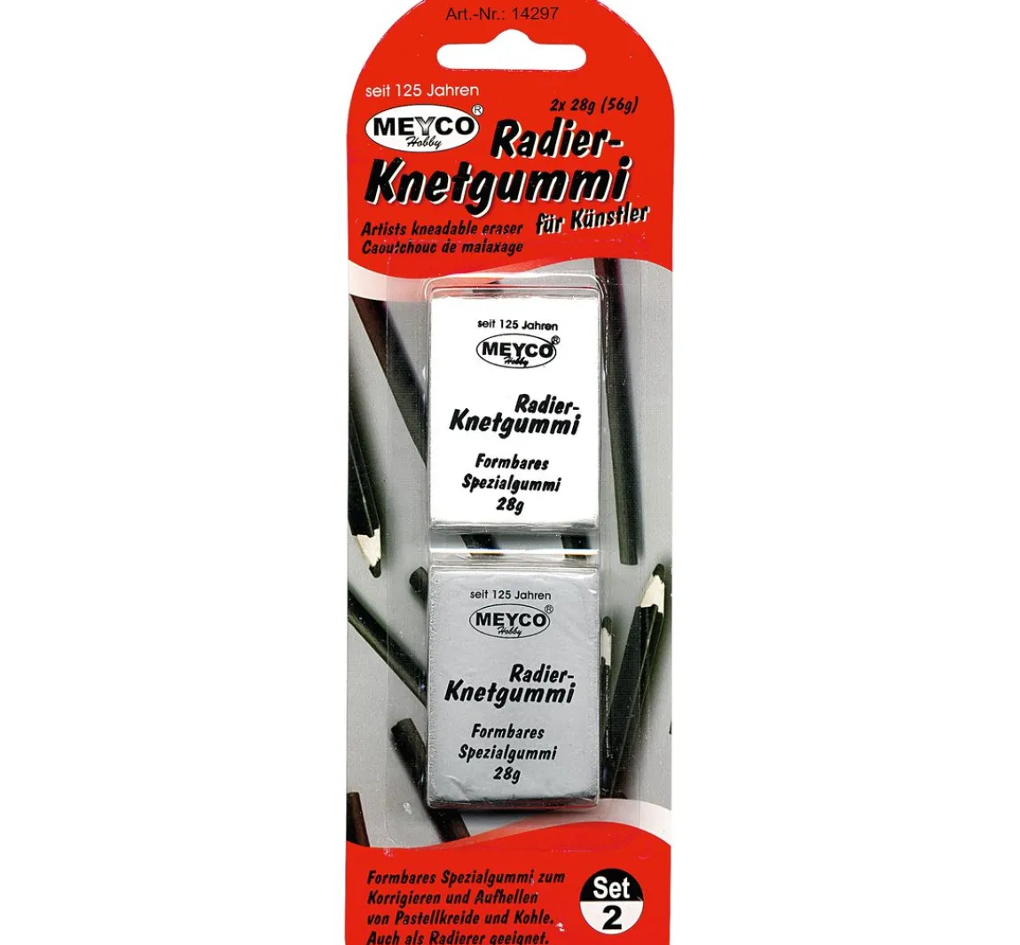 Discount Meyco Radier-Knetgummi, 2er-Set