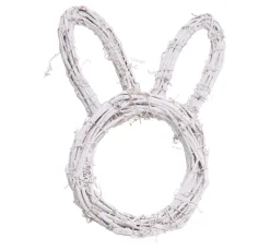 Discount ohne Marke Rattan Kranz "Hasenkopf"