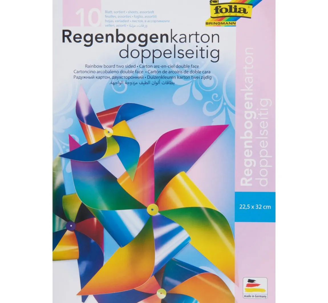 Sale folia Regenbogen Tonkarton