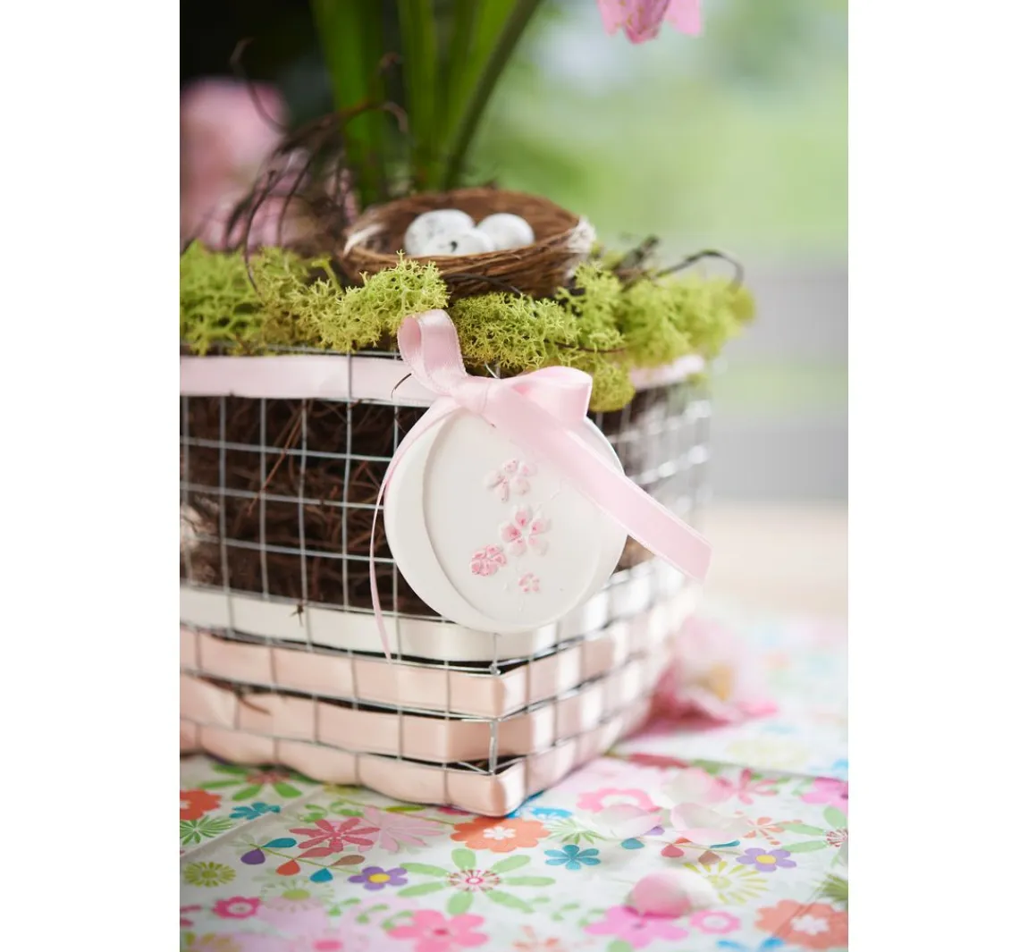 Best Rayher Reliefeinlage "Kirschblüte", oval