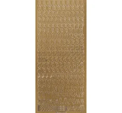 Clearance Meyco Reliefsticker "Großbuchstaben"