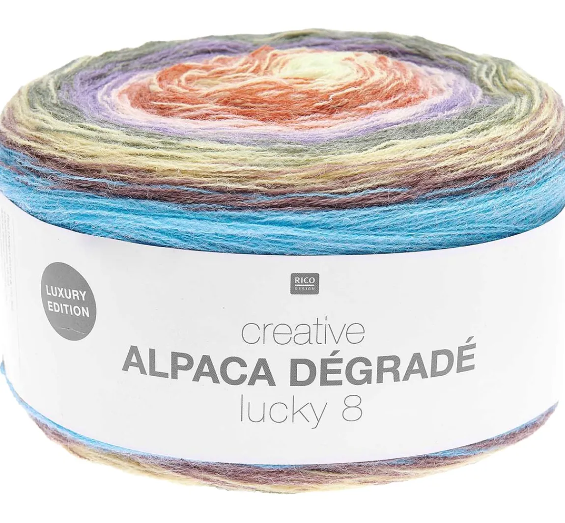 Clearance Rico Design Rico Creative Alpaca Dégradé Lucky 8