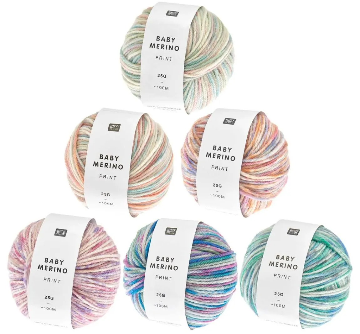 Rico Design "Baby Merino Print"