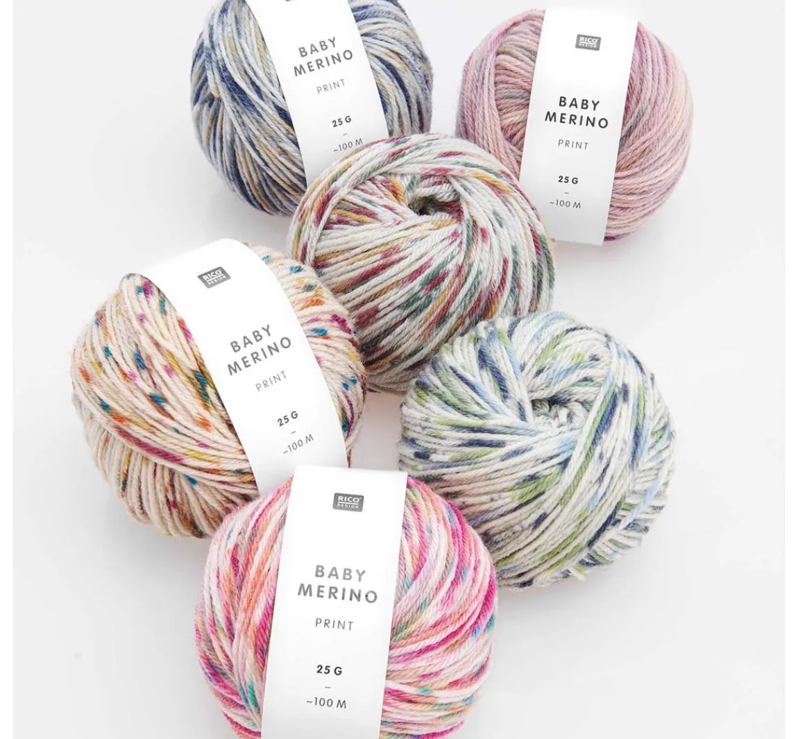 Rico Design "Baby Merino Print"