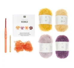 Online Rico Design Creative Bubble Häkelset "Frühlingsblumen"