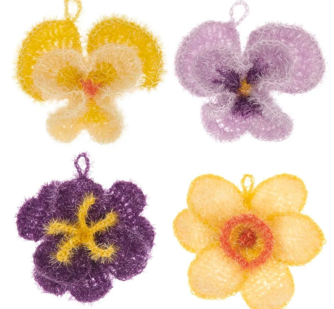 Online Rico Design Creative Bubble Häkelset "Frühlingsblumen"