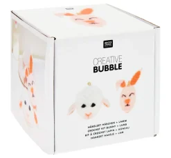 Discount Rico Design Creative Bubble Häkelset "Häschen + Lamm"