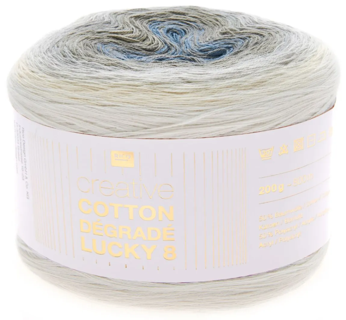 Best Rico Design Creative Cotton Dégradé Lucky 8