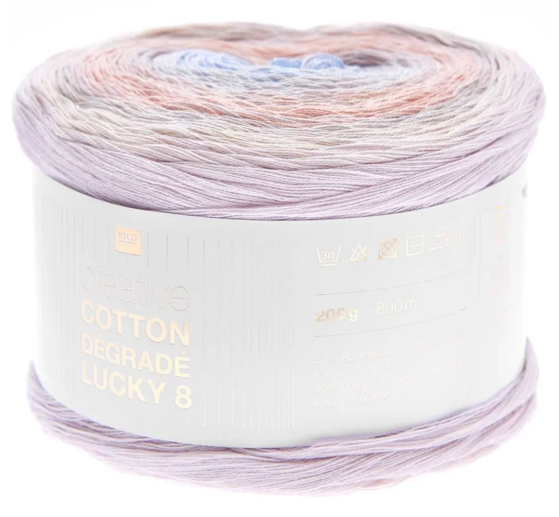 Best Rico Design Creative Cotton Dégradé Lucky 8