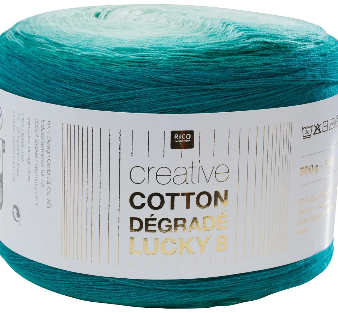 Best Rico Design Creative Cotton Dégradé Lucky 8