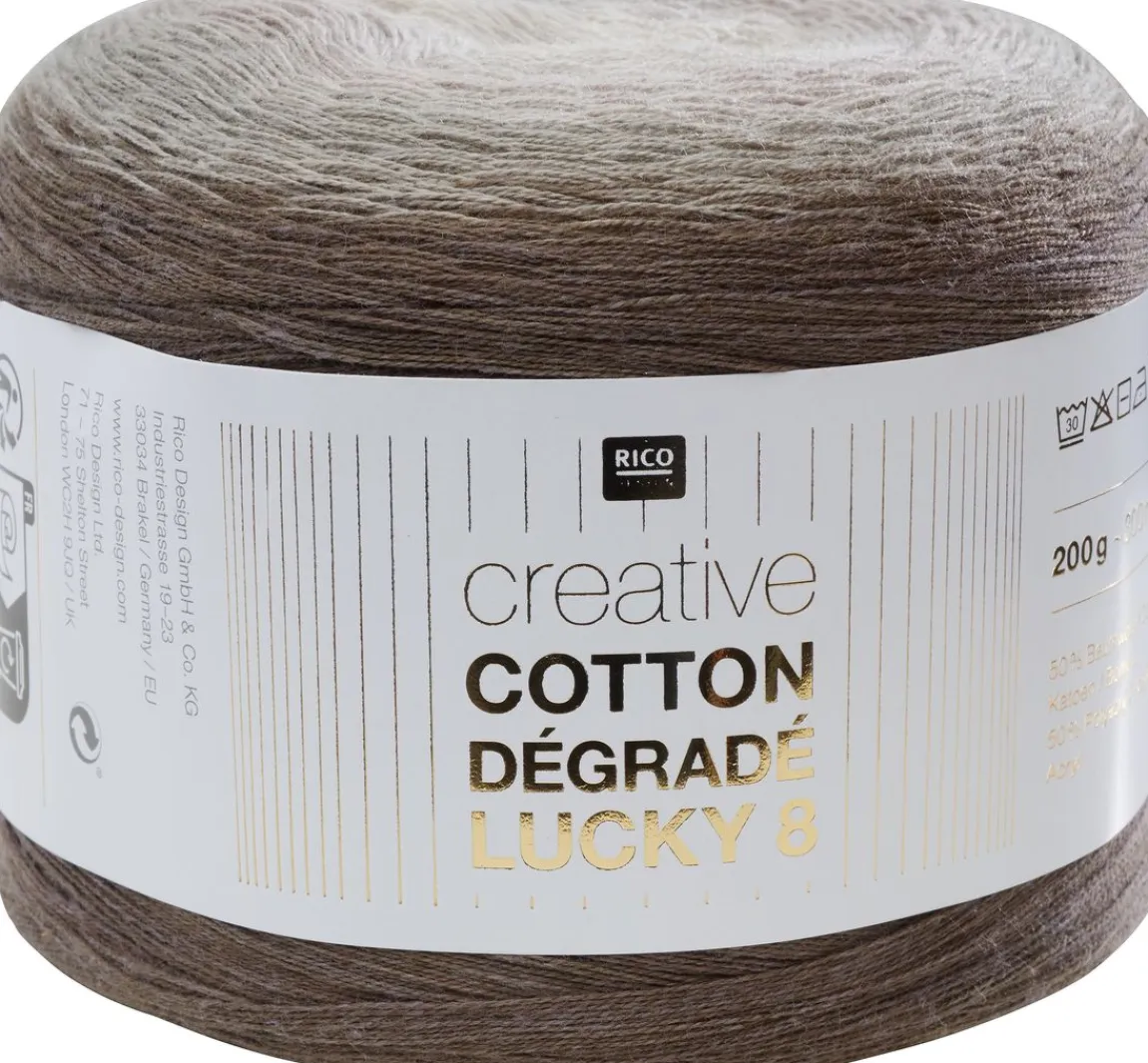 Best Rico Design Creative Cotton Dégradé Lucky 8