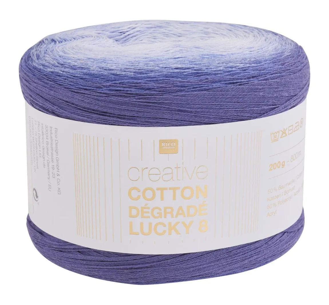Best Rico Design Creative Cotton Dégradé Lucky 8