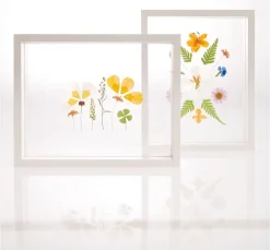 Best Rico Design Holzrahmen Natur mit doppelter Acrylscheibe