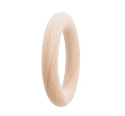 Outlet Rico Design Holzring für Rassel, Natur