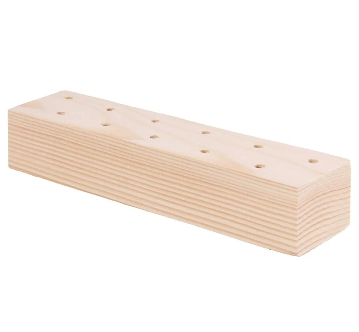 Best Rico Design Holzständer für Trockenblumen, 21 x 4 x 5 cm