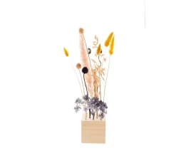 Discount Rico Design Holzständer für Trockenblumen, 8 x 8 x 8 cm