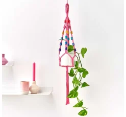 Clearance Rico Design Made by Me Makramee Perlen "Regenbogenfarben"