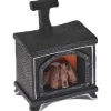 Best Rico Design Miniatur "Kamin mit Licht"