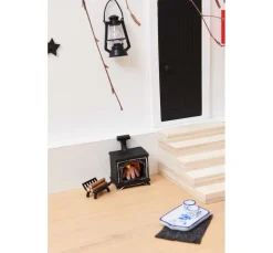 Discount Rico Design Miniatur Kaminholz-Halter