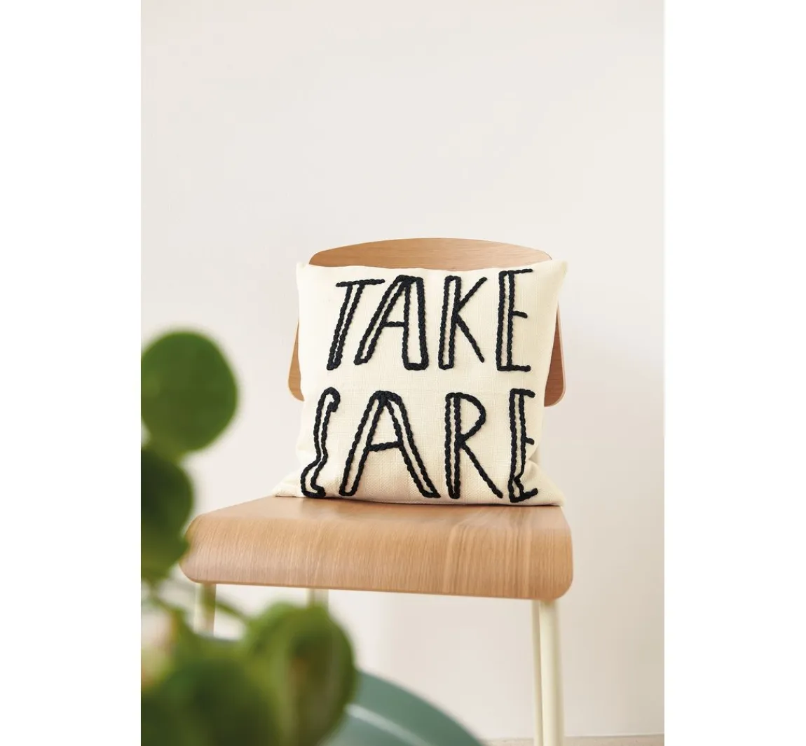 Sale Rico Design Punch Needle Packung "Kissen Take Care"
