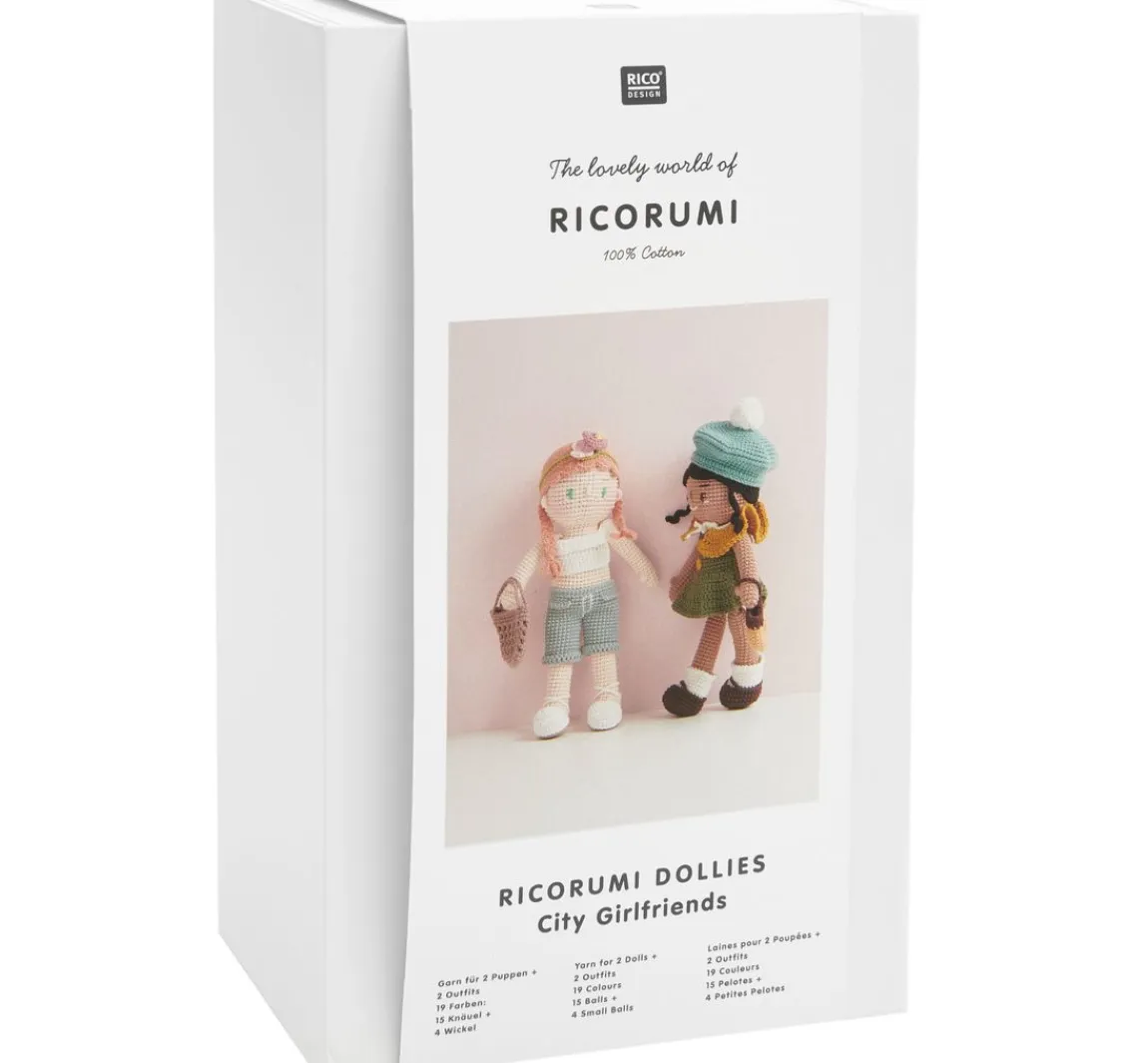 Best Rico Design Ricorumi Dollies "City Girlfriends"