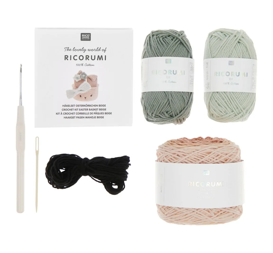 Clearance Rico Design Ricorumi Häkelset "Oster-Eierkörbchen"